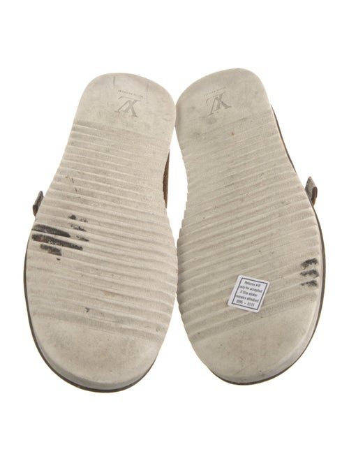 Louis Vuitton Suede Mules