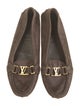 Louis Vuitton Suede Loafers
