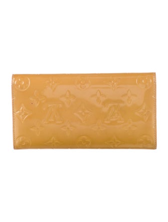 Louis Vuitton Monogram Vernis Vernis Patent Leather Continental Wallet
