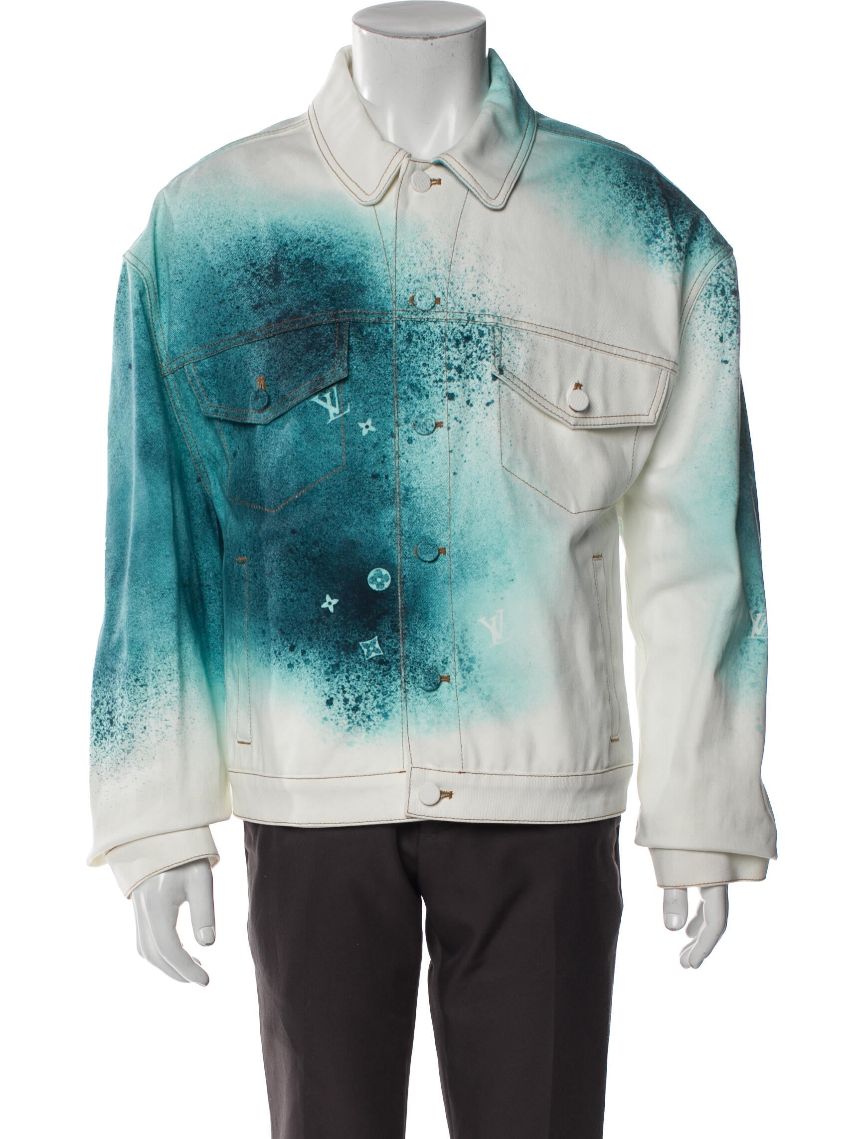 Louis Vuitton 2023 LV Monogram Denim Jacket