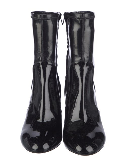 Louis Vuitton Patent Leather Sock Boots