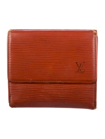 Louis Vuitton 1991 Epi Leather Elise Wallet
