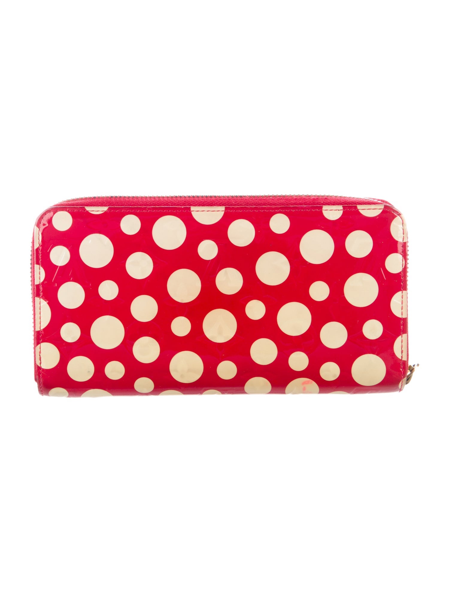 Louis Vuitton LV Monogram Vernis Patent Leather Zippy Wallet