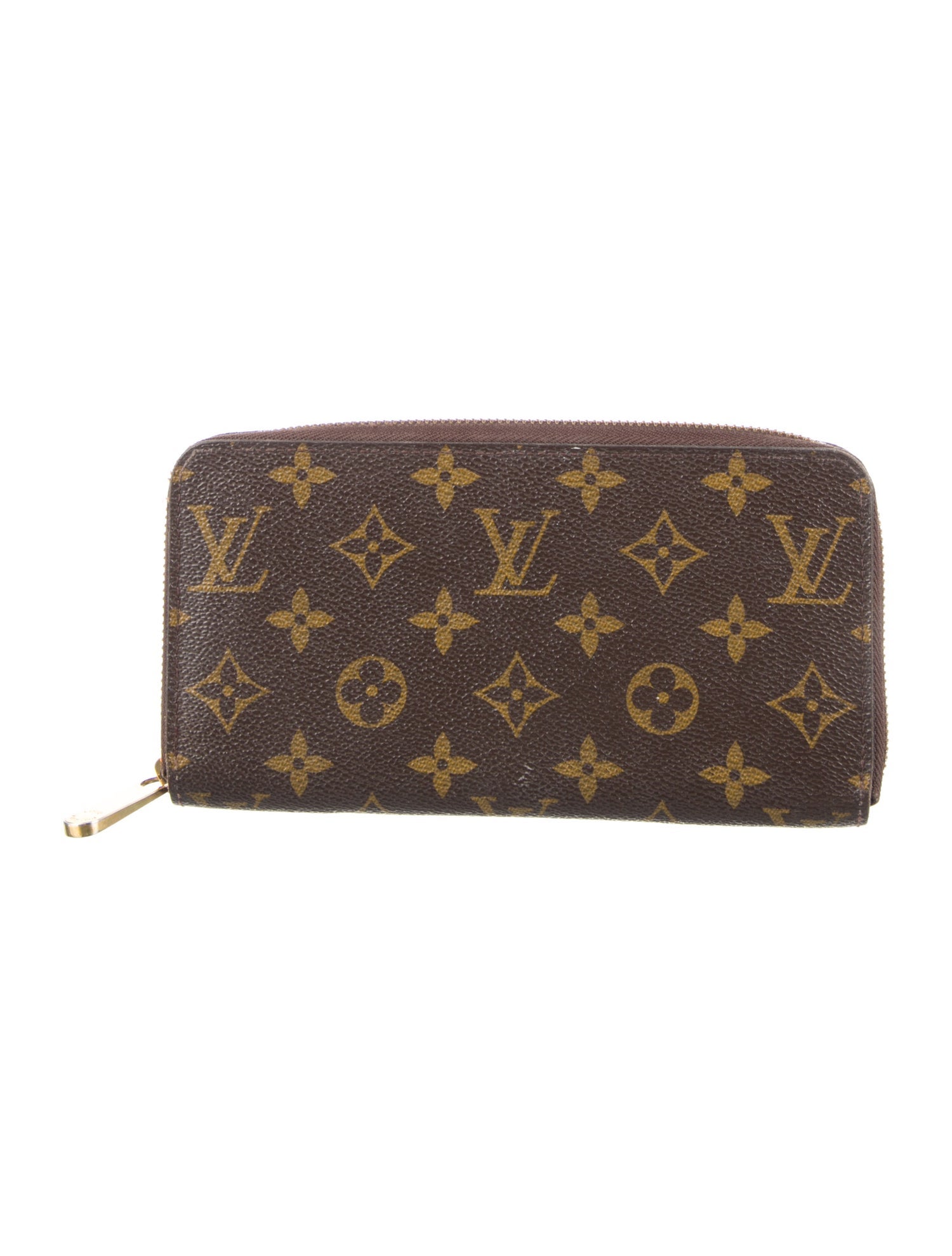 Louis Vuitton LV Monogram Coated Canvas Zippy Wallet