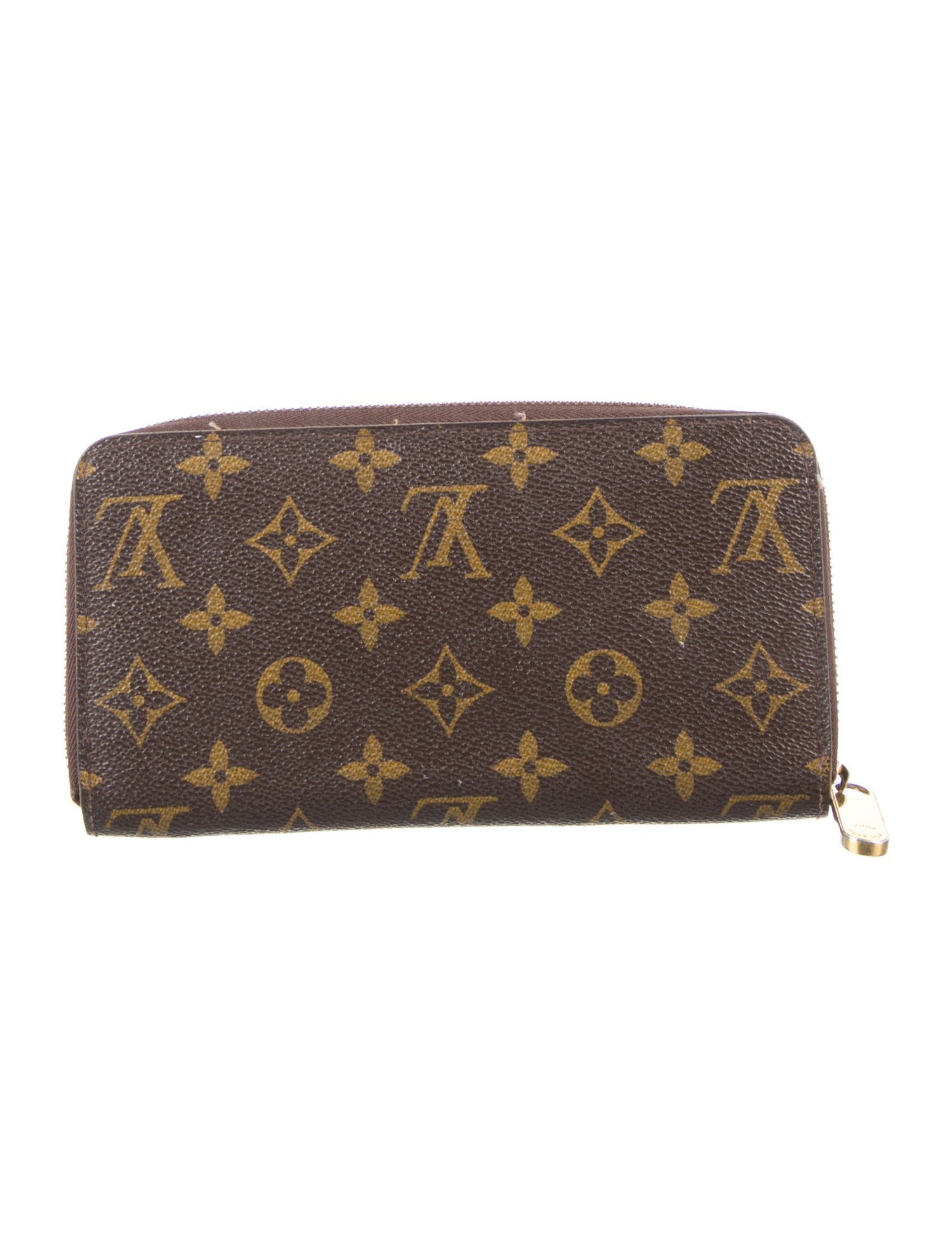Louis Vuitton LV Monogram Coated Canvas Zippy Wallet