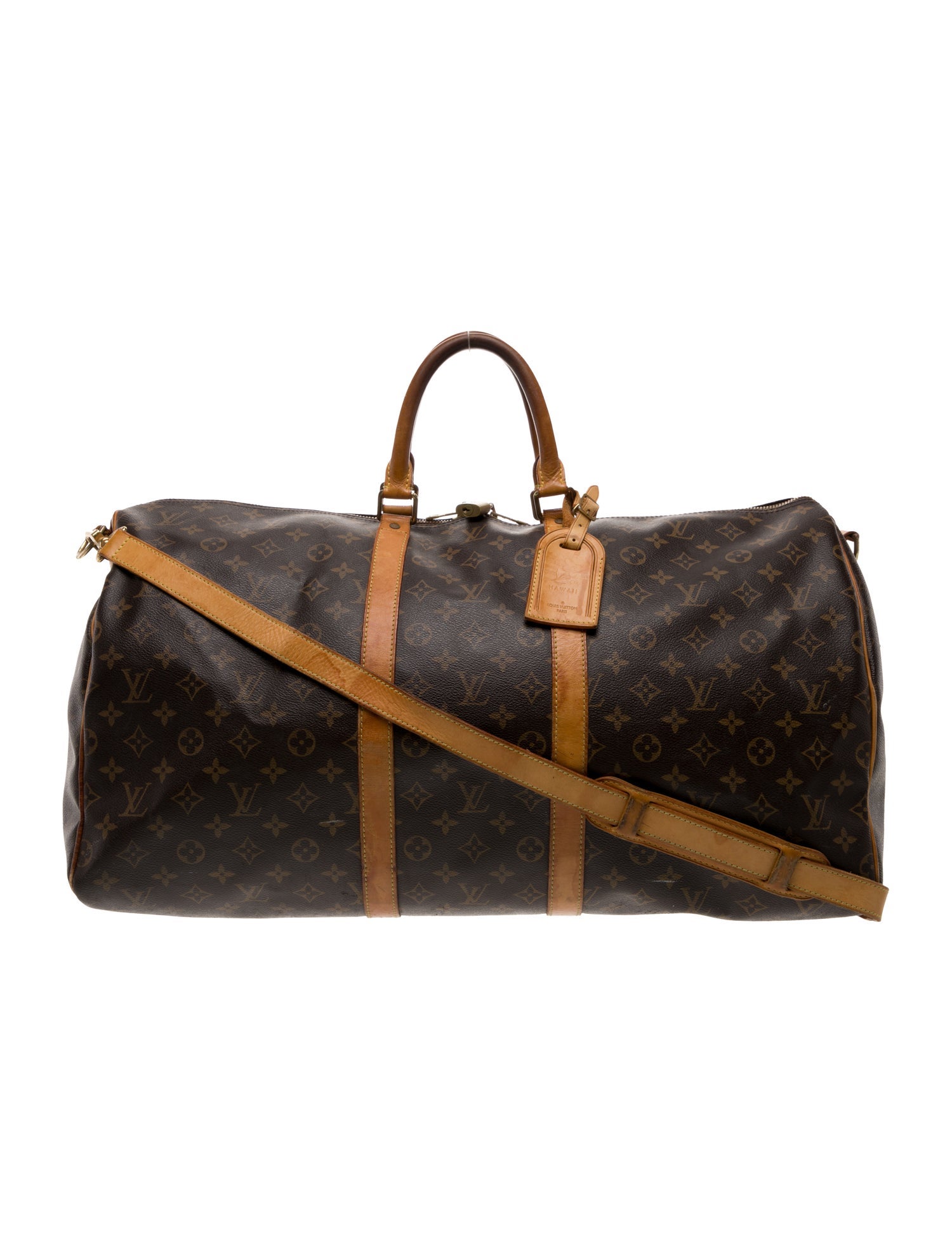 Louis Vuitton Monogram Keepall Bandouliere 55