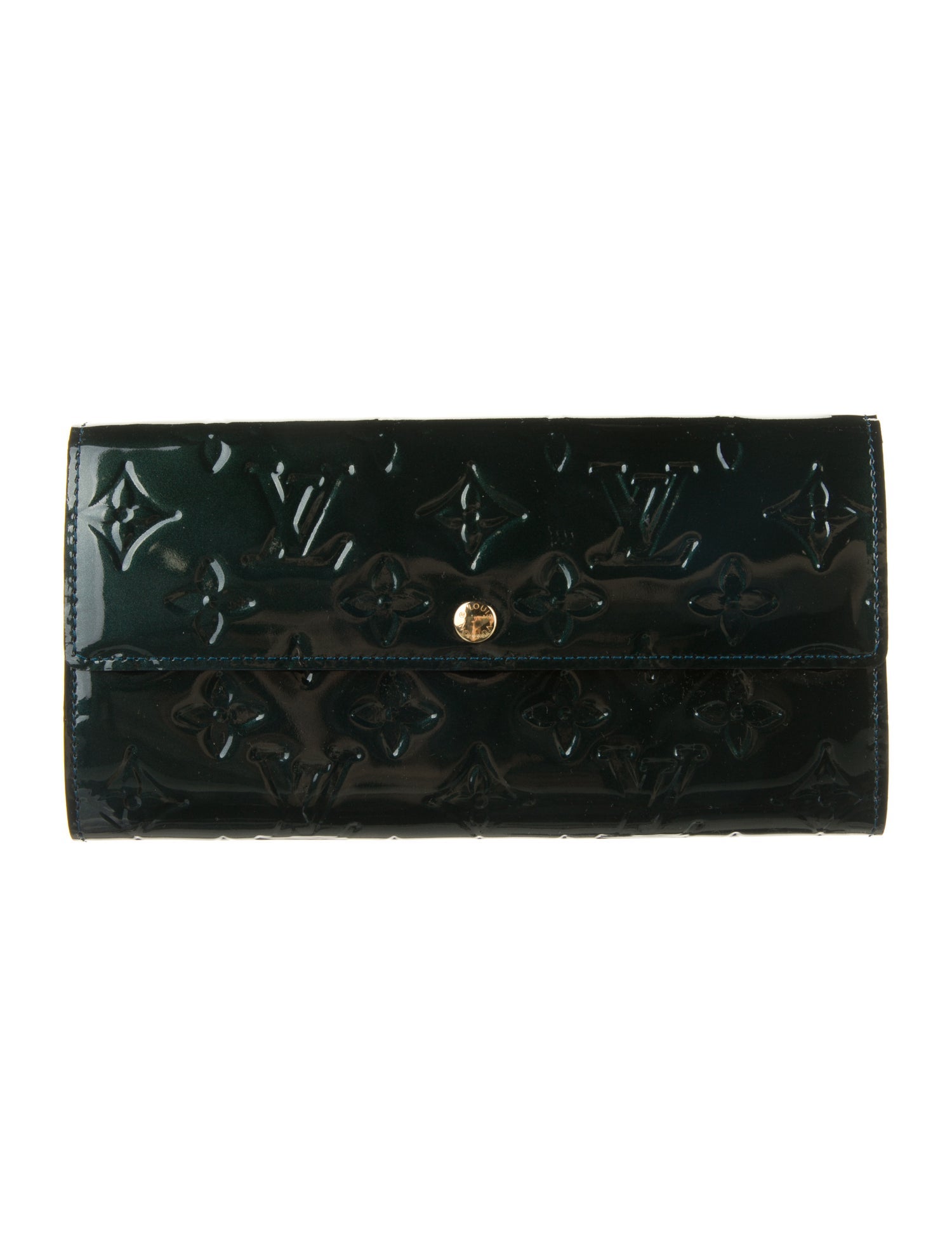 Louis Vuitton 2009 Monogram Vernis Sarah Wallet