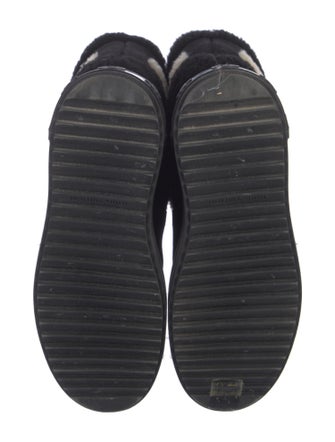 Louis Vuitton LV Monogram Suede Combat Boots