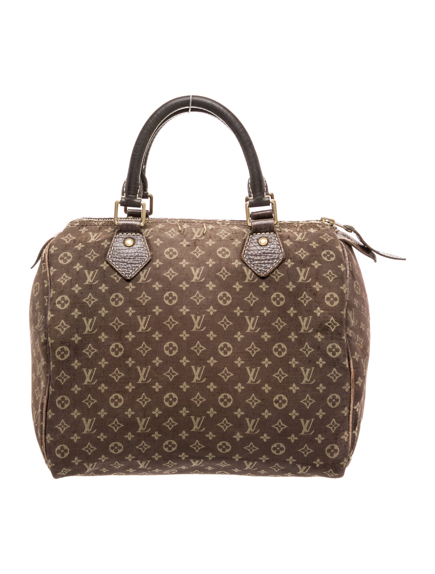 Louis Vuitton Monogram Mini Lin Speedy 30 Vintage