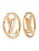 Louis Vuitton Louise Hoop GM Hoop Earrings