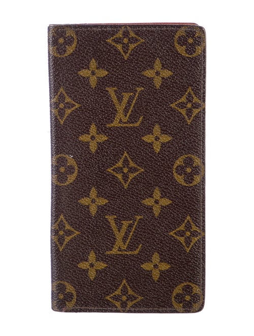 Louis Vuitton 1990 LV Monogram Checkbook Holder