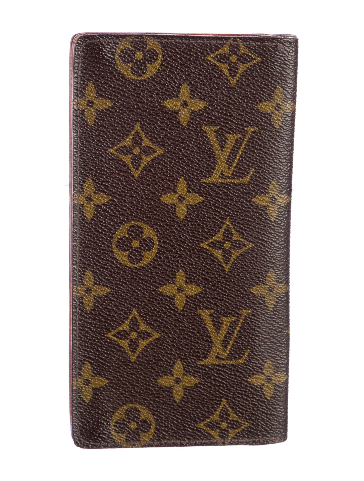 Louis Vuitton 1990 LV Monogram Checkbook Holder