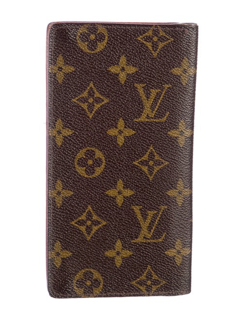 Louis Vuitton 1990 LV Monogram Checkbook Holder