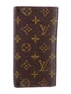 Louis Vuitton 1990 LV Monogram Checkbook Holder