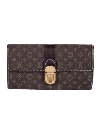 Louis Vuitton 2011 Monogram Idylle Pattern Sarah Wallet