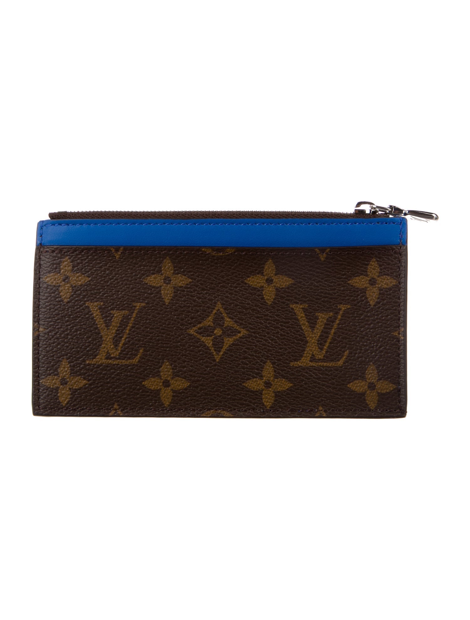 Louis Vuitton LV Monogram Coated Canvas Card Case