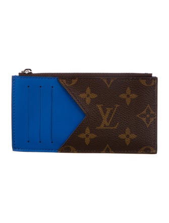 Louis Vuitton LV Monogram Coated Canvas Card Case