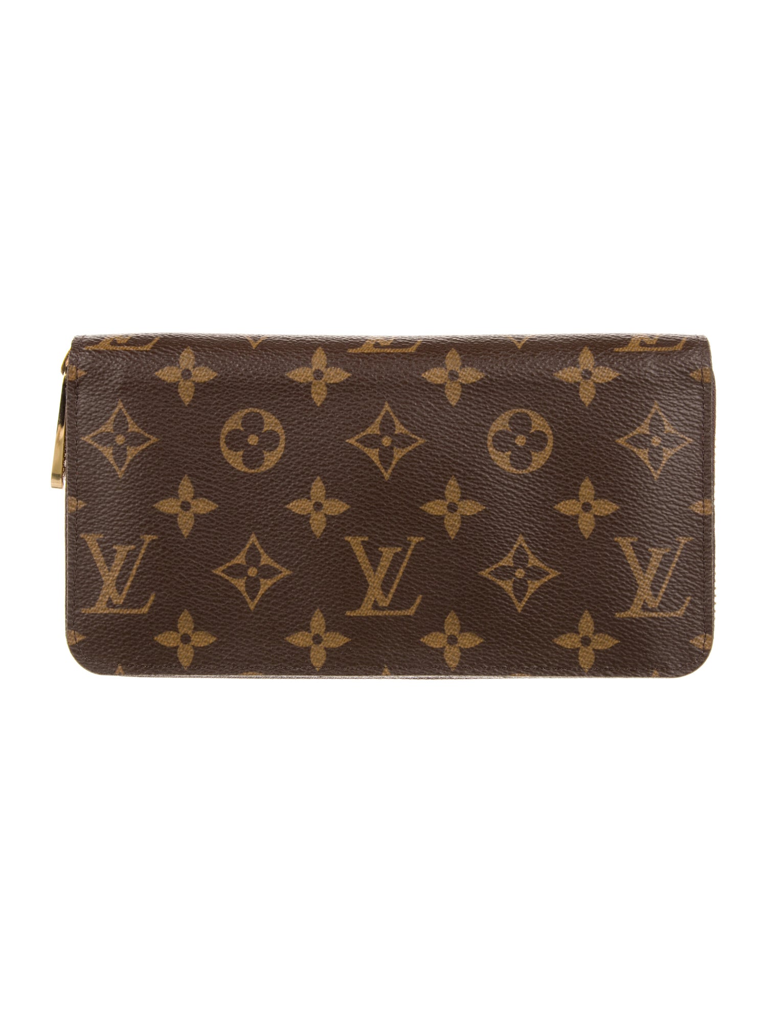 Louis Vuitton LV Monogram Coated Canvas Zippy Wallet