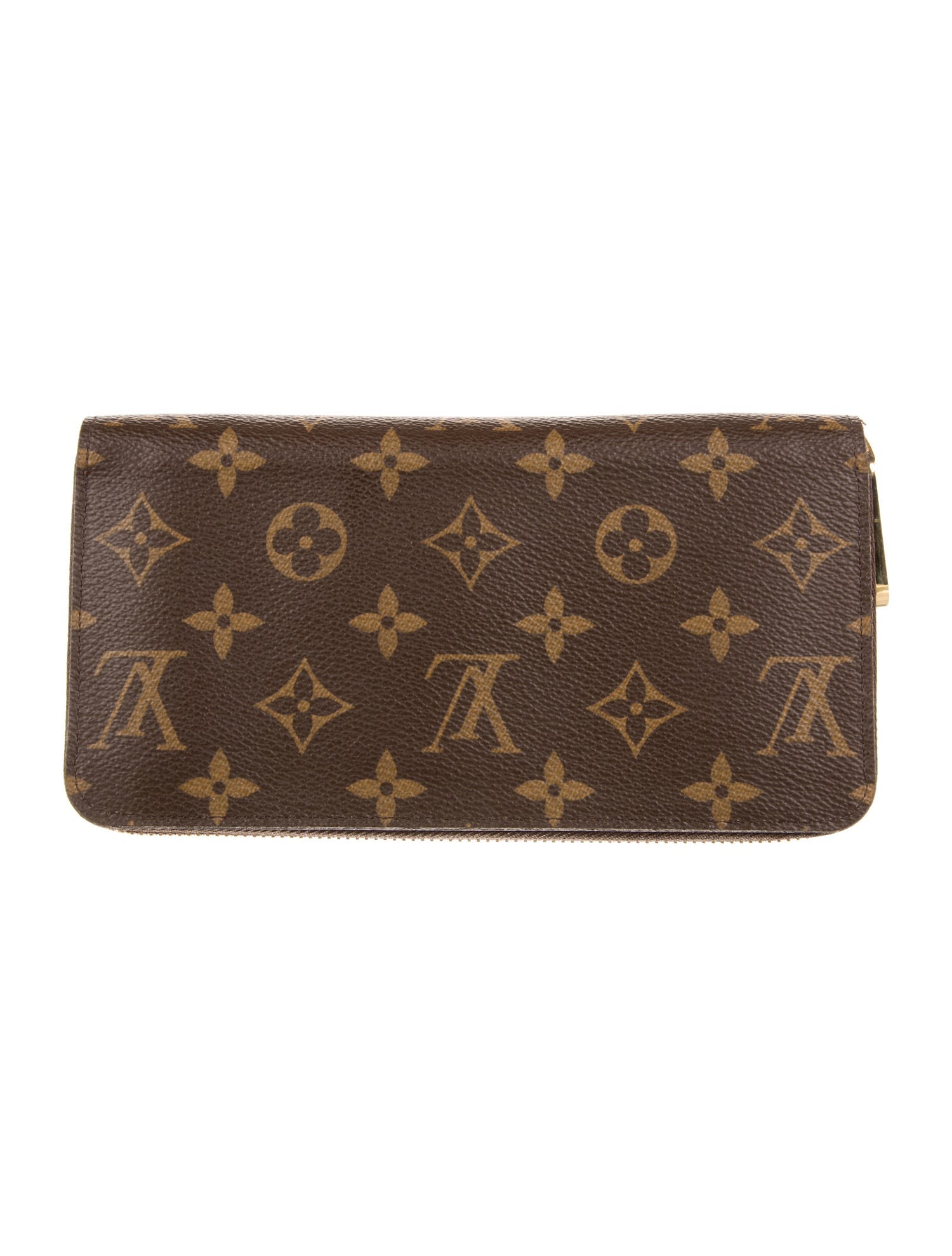 Louis Vuitton LV Monogram Coated Canvas Zippy Wallet