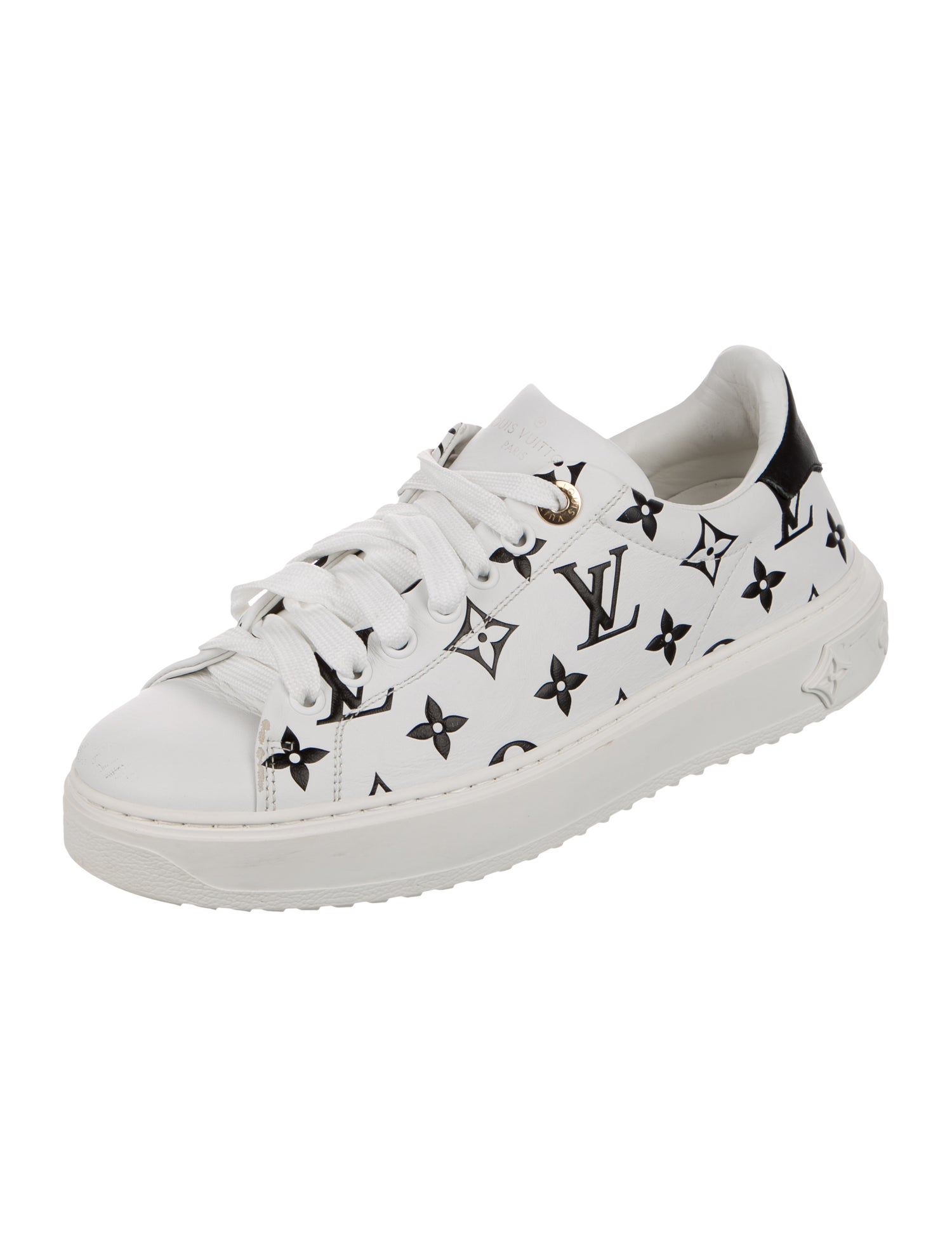 Louis Vuitton LV Monogram Leather Sneakers