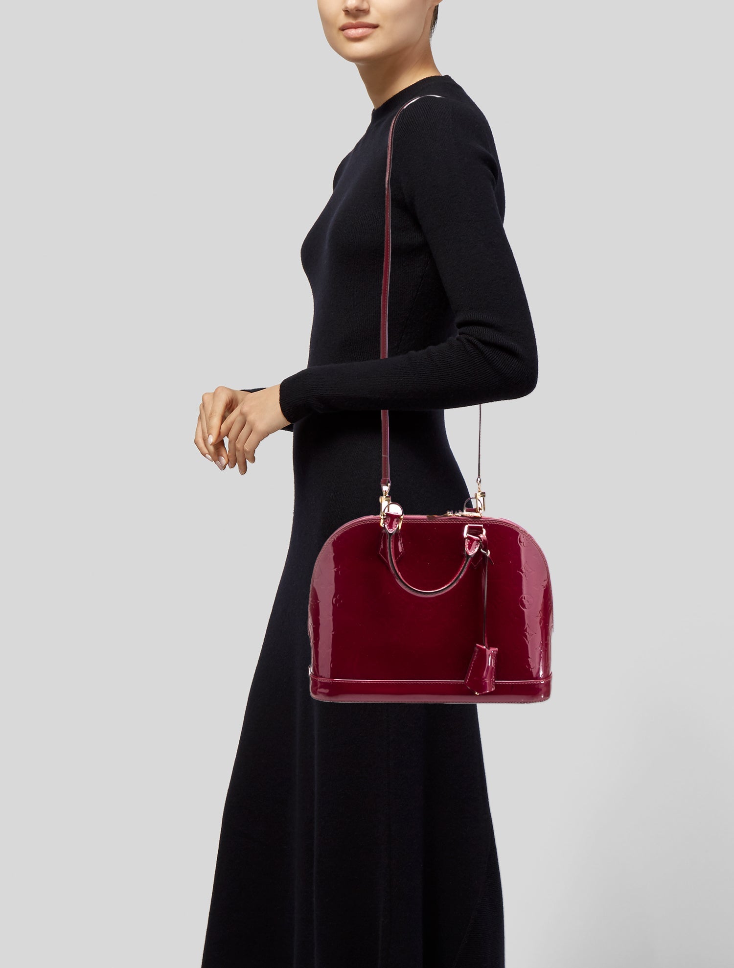 Louis Vuitton Monogram Vernis Alma PM