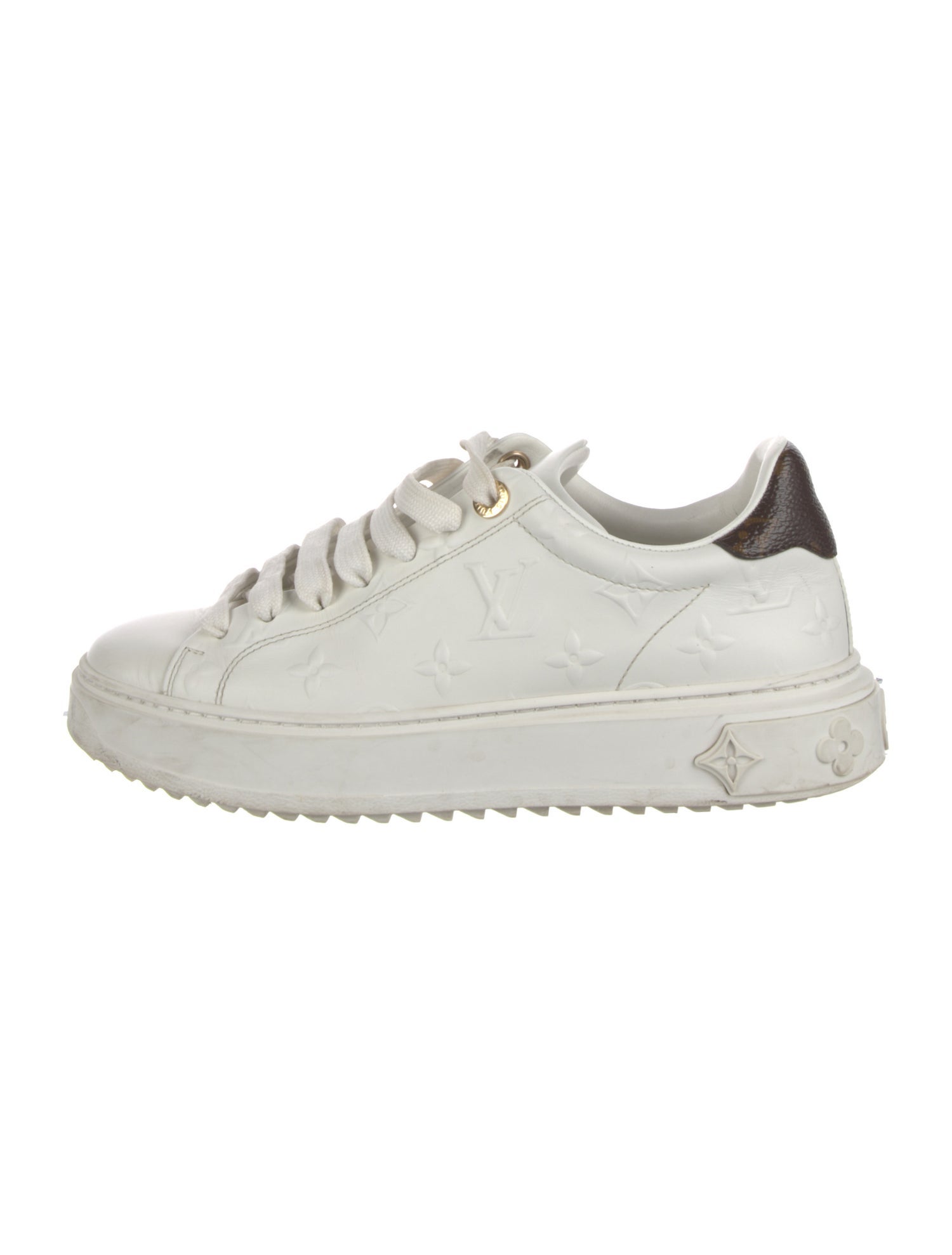Louis Vuitton LV Monogram Leather Sneakers