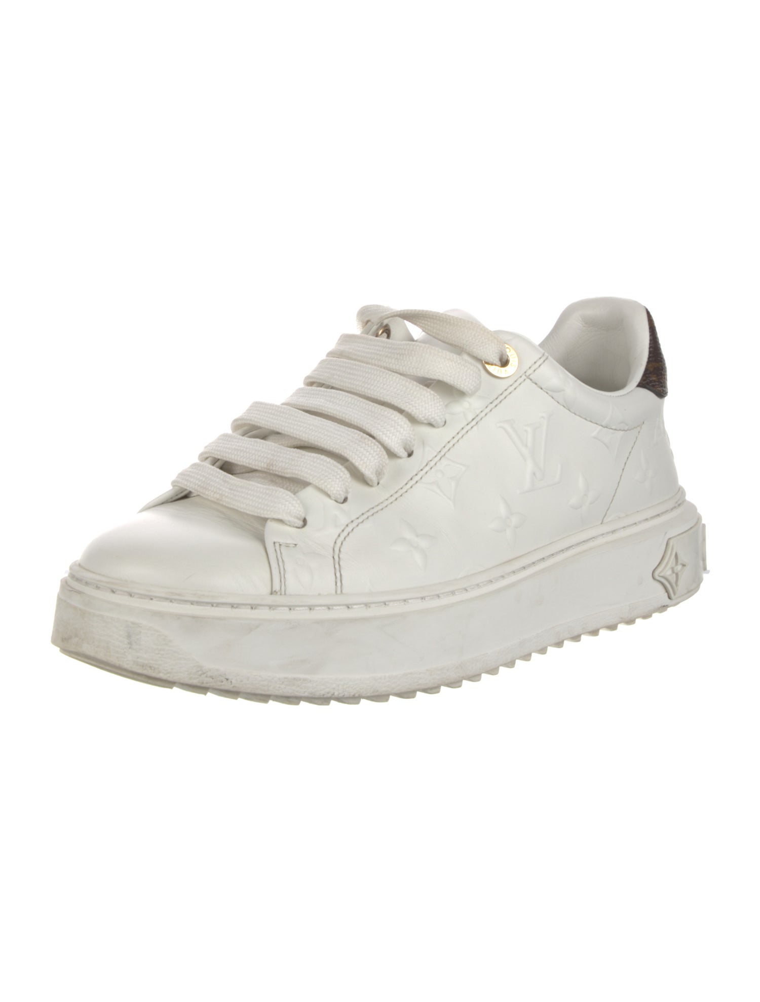 Louis Vuitton LV Monogram Leather Sneakers