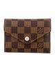 Louis Vuitton Damier Ebene Pattern Victorine Wallet