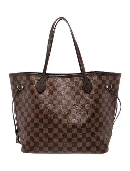 Louis Vuitton Damier Ebene Neverfull w/Pouch MM