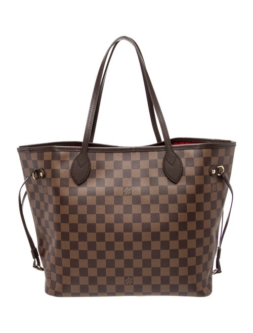 Louis Vuitton Damier Ebene Neverfull w/Pouch MM
