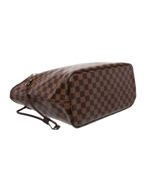 Louis Vuitton Damier Ebene Neverfull w/Pouch MM