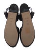 Louis Vuitton Suede Slingback Sandals