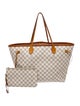 Louis Vuitton Damier Azur Neverfull w/Pouch GM