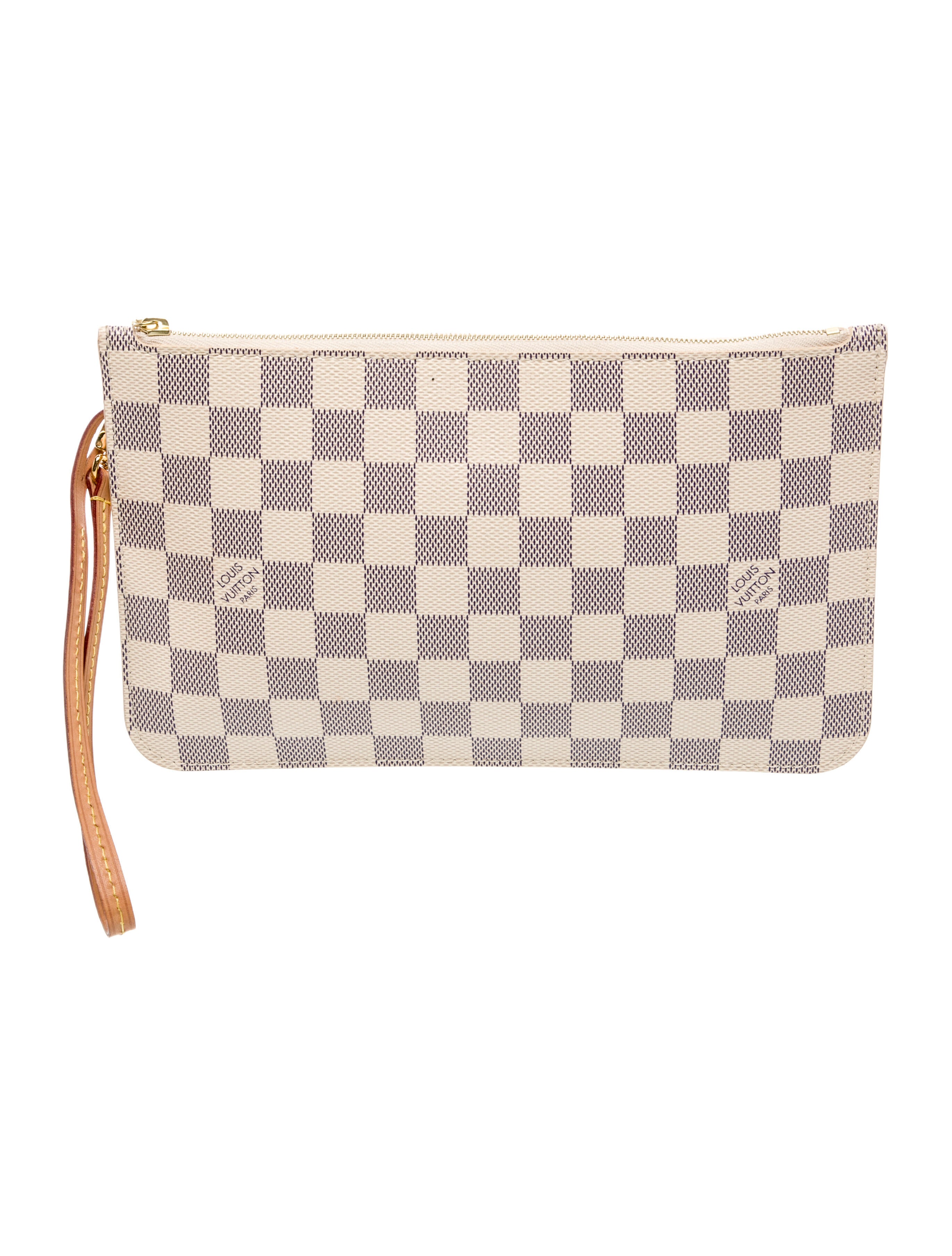 Louis Vuitton Damier Azur Neverfull Pouch
