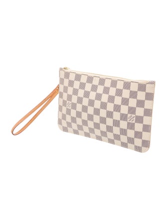 Louis Vuitton Damier Azur Neverfull Pouch