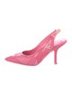 Louis Vuitton Patent Leather Slingback Pumps