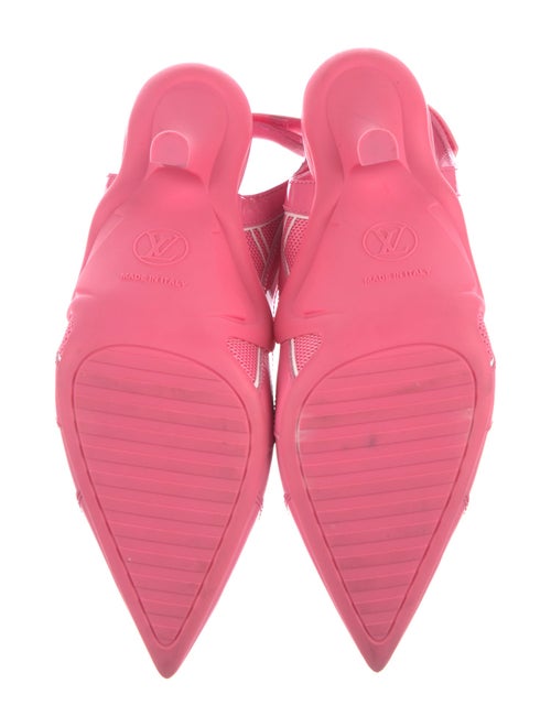 Louis Vuitton Patent Leather Slingback Pumps