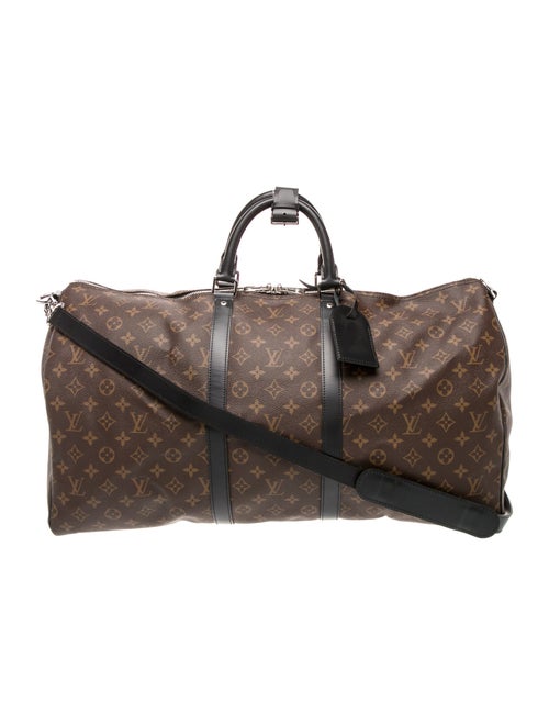 Louis Vuitton LV Monogram Keepall Bandouliere 55