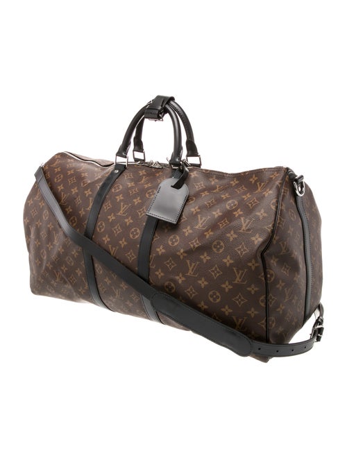 Louis Vuitton LV Monogram Keepall Bandouliere 55