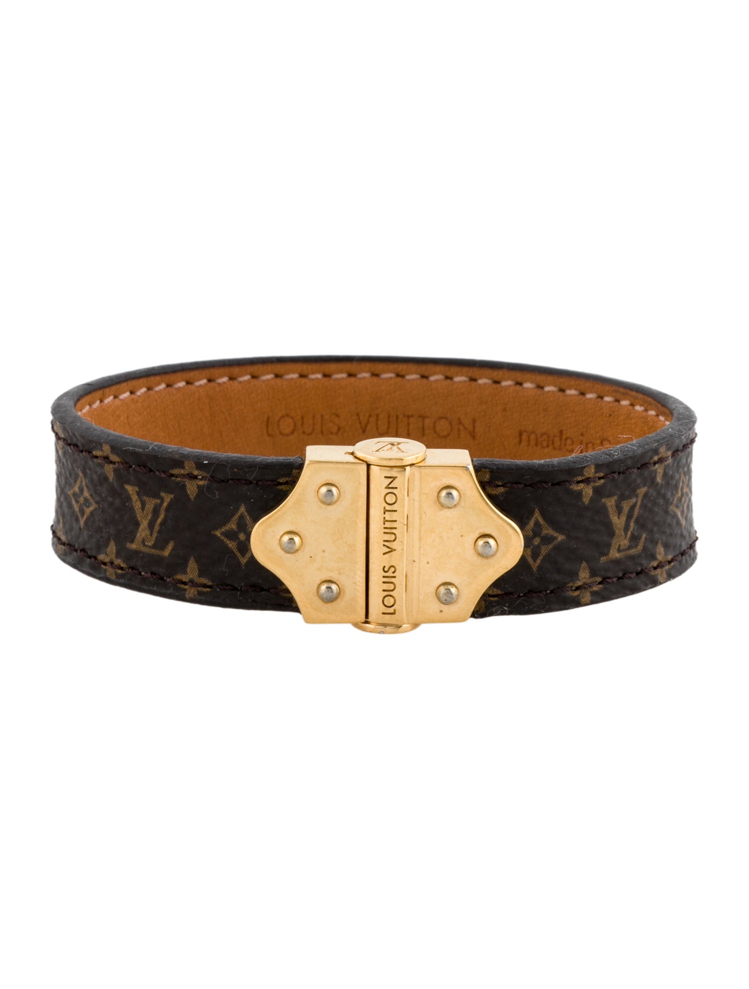 Louis Vuitton Nano Monogram Wrap Bracelet