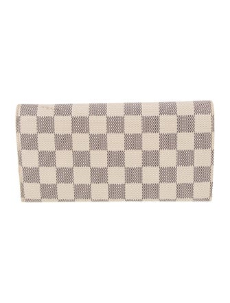 Louis Vuitton Damier Azur Pattern Wallet