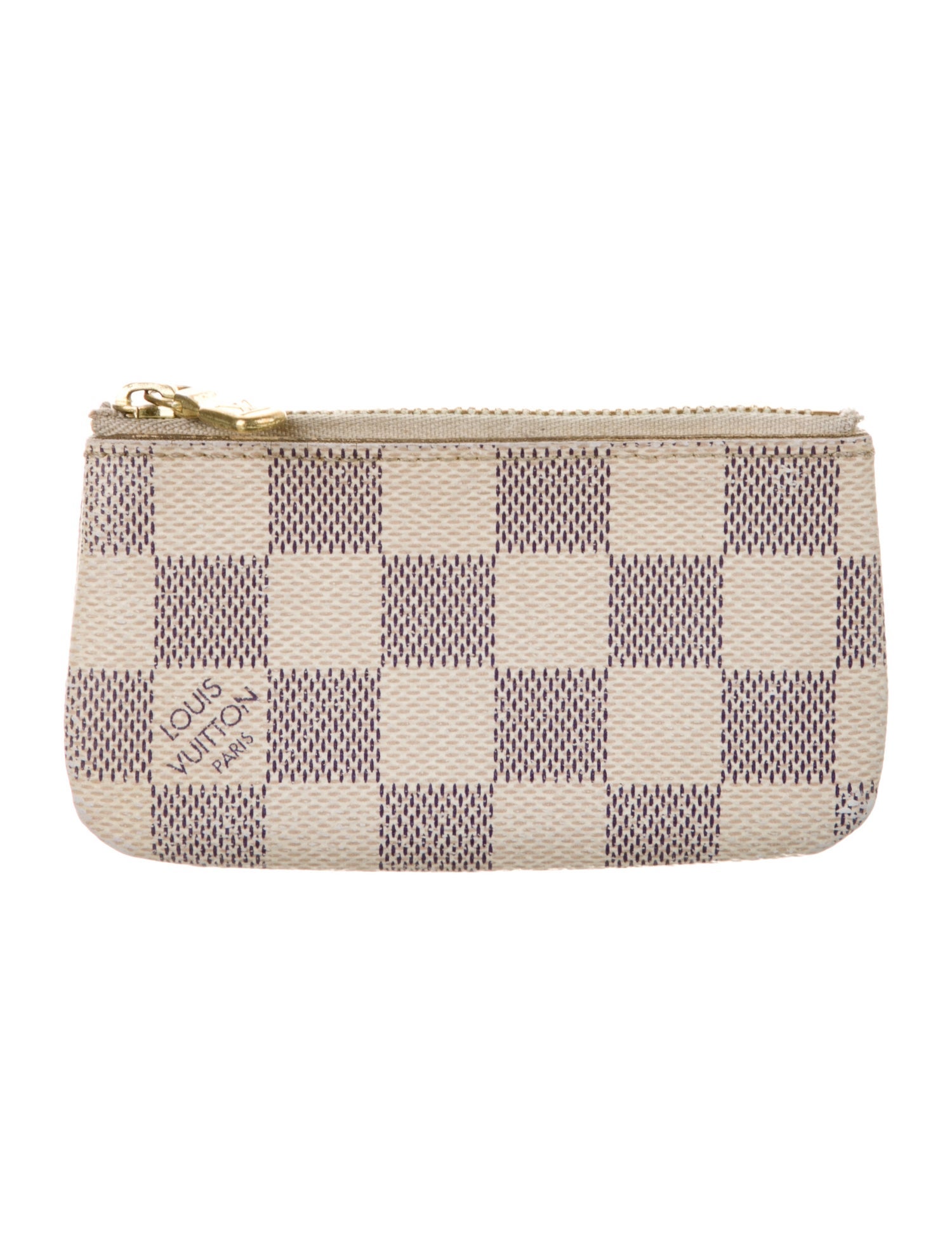 Louis Vuitton 2020 Damier Azur Pattern Key Holder