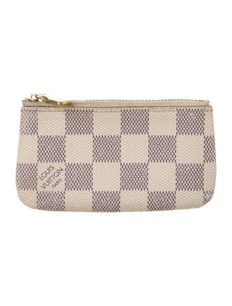 Louis Vuitton 2020 Damier Azur Pattern Key Holder