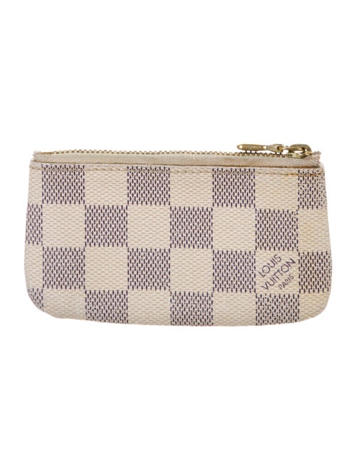 Louis Vuitton 2020 Damier Azur Pattern Key Holder