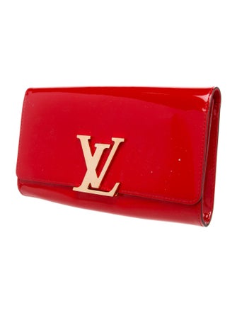 Louis Vuitton Signature Louise Clutch