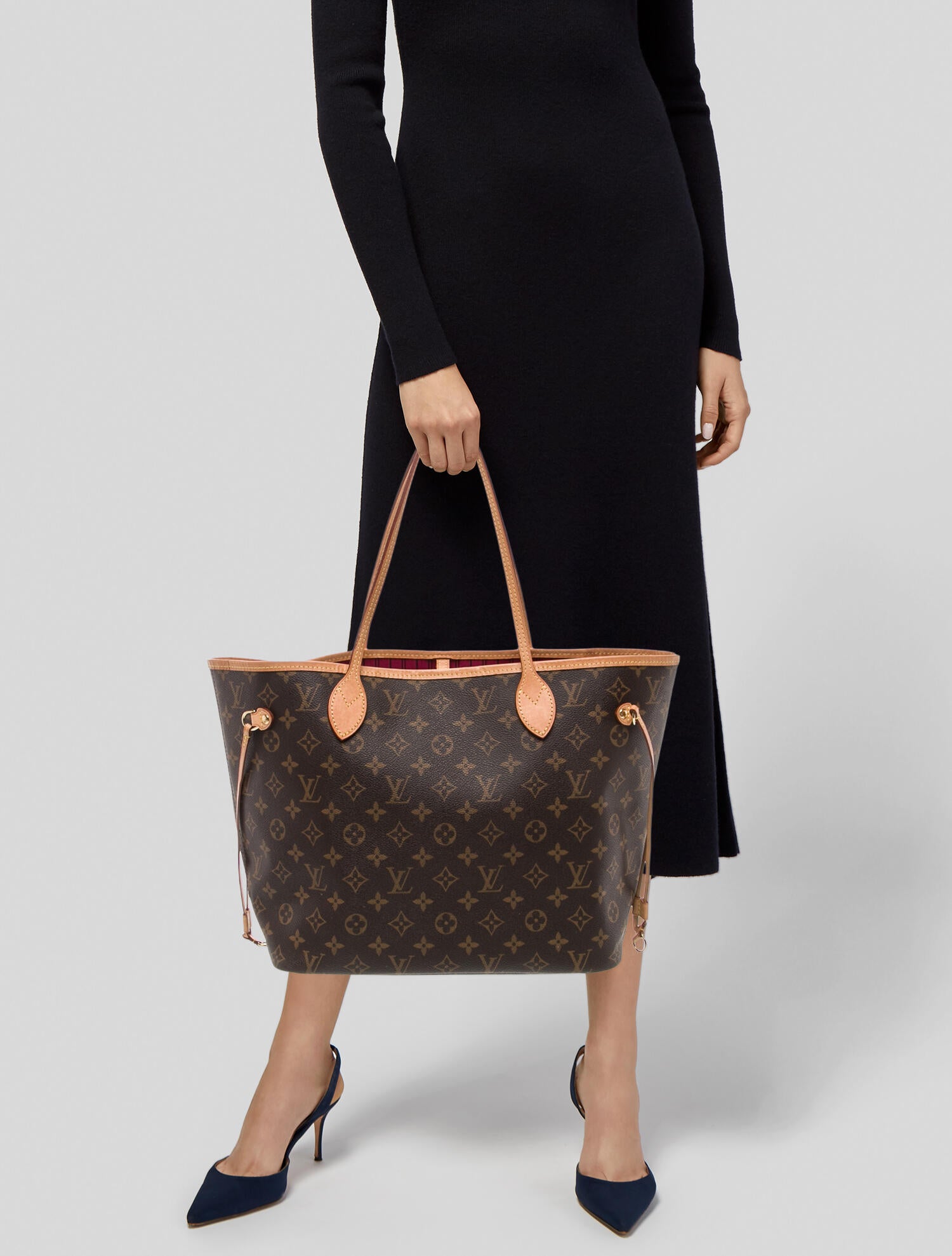 Louis Vuitton Monogram Neverfull w/Pouch MM