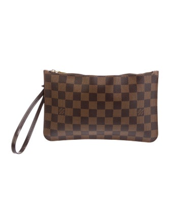 Louis Vuitton Damier Ebene Neverfull Pouch