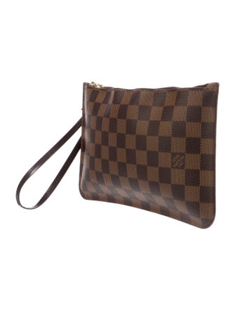 Louis Vuitton Damier Ebene Neverfull Pouch