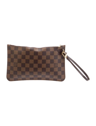 Louis Vuitton Damier Ebene Neverfull Pouch