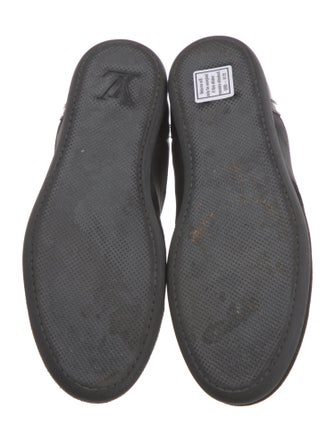 Louis Vuitton Monogram Pattern Suede Sneakers